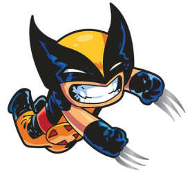 104613 - SDCC 2025 - Marvel Skottie Young - Wolverine - Disney Licensed