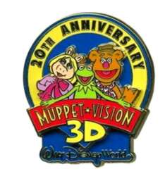 104620 - Muppet*Vision 3D - 20th anniversary: Miss Piggy, Kermit and Fozzie - Walt Disney World
