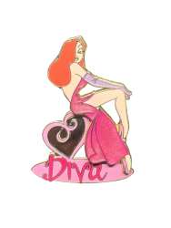 104642 - Jessica Rabbit Diva - Disneyland Resort