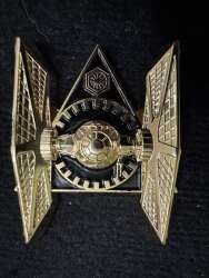 104649 - Star Wars - The Last Jedi - Gold 3 Pin Set - TIE Fighter only