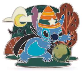 Stitch as Wizard with Crystal Ball
