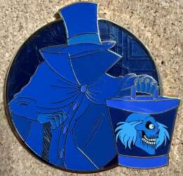 104715 - Fantasy Profile by Bad Wolf Pins - Hat box Ghost - Fantasy Unlicensed