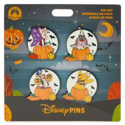 104736 - Costumed Winnie the Pooh & Friends Halloween Pumpkin Set — Full Set alternate image