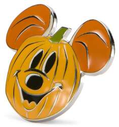 104741 - Mickey Mouse Family Halloween Collection - 3D Cloisonne Mickey Mouse Jack o' Lantern alternate image
