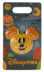 104741 - Mickey Mouse Family Halloween Collection - 3D Cloisonne Mickey Mouse Jack o' Lantern alternate image