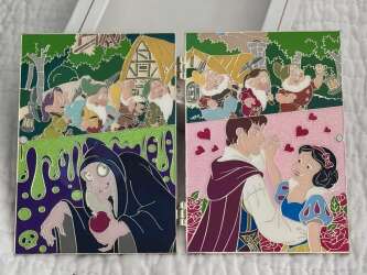 104797 - SDR - Fairy Princess Dream Collection - Snow White Super Jumbo Fairy Princess Dream Pin LE 300 - Shanghai Disney Resort alternate image