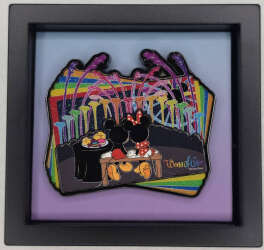 104806 - FiGPiN - World of Color Dessert Party 2025 - DCA - World of Color “Happiness” - Glitter - Disneyland Resort alternate image