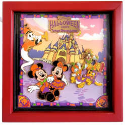 104926 - Halloween 2004 - Three Pin Framed Set - Tokyo Disneyland Resort