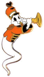 Ghost Playing a Horn