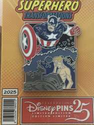 104958 - Marvel Superhero Transformations - Captain America - Walt Disney World