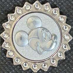 104969 - Mickey Mouse Sculpted Face in Jeweled Frame