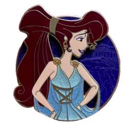 105007 - Fantasy Pin Series: SOADA Profiles - Megara in blue dress - Fantasy Unlicensed