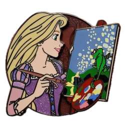 105014 - Fantasy Pin Series: SOADA Profiles - #98: Rapunzel painting - Fantasy Unlicensed