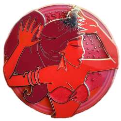 Jasmine trapped in sand timer