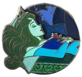 Aurora & Prince Phillip - Wake with a Kiss (green)