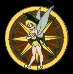 Tinker Bell on Compass Rose ONLY