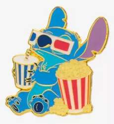 Stitch Wearing 3D Glasses