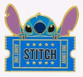 105075 - BoxLunch - Lilo & Stitch Movie Theater Blind Box - Stitch Movie Ticket - Loungefly