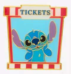 Stitch in a Ticket Booth