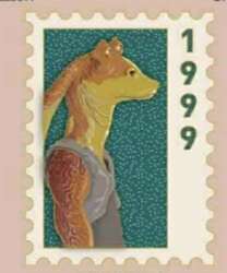 105136 - Star Wars Commemorative Stamps- Set 2 - Jar Jar Binks - Disney Employee Center alternate image