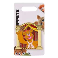 105156 - Disney Pins Blog (DPB) Exclusives: The Muppets Stained Glass Pin Series - Fozzie Bear - Disney Licensed alternate image