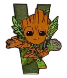 Groot as Thor - Letter V