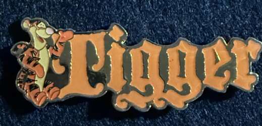 105196 - Character and Name Series - Tigger - Hong Kong Disneyland