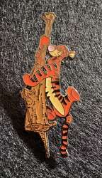 105199 - Pooh Instrument Series - Tigger Playing Wooden Bass - Disneyland Resort