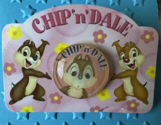 105252 - Unknown Series - Chip and Dale Button Pin