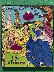 105259 - Fantasy Pin Series - Little Golden Book I am a Princess - Fantasy Unlicensed
