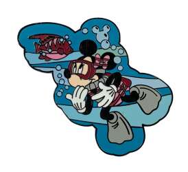 Minnie Mouse - Scuba Diving