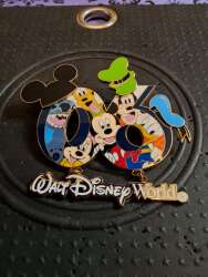 105358 - 2006 Dated Year Pins - WDW 06 Pin With Dangle - Walt Disney World alternate image