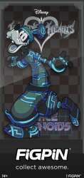 88215 - FigPin - NYCC 2024 - Kingdom Hearts 2 - Goofy Glow-in-the-dark #1710 - FiGPiN alternate image