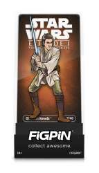 105402 - FiGPiN - Star Wars: The Phantom Menace - Obi Wan Kenobi #1740 - FiGPiN alternate image