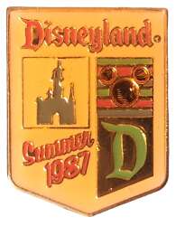 105464 - Disneyland Summer 1987 Shield - Disneyland Resort