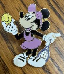 Minnie Mouse - Tennis - With Eyelashes