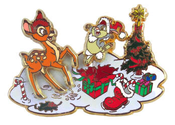 105485 - Noel 2006 - Bambi and Thumper - Disneyland Resort Paris