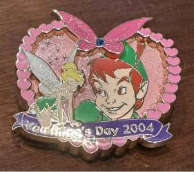 105557 - Valentine's Day 2004 - Peter Pan and Tinker Bell - Disney Store Japan