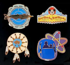 105599 - Disneyland 40th Anniversary - Classic Disneyland Cast Boxed Set #3 — Full Set