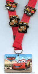 105619 - Cars Pin Trading Starter Set - Cars Starter Set