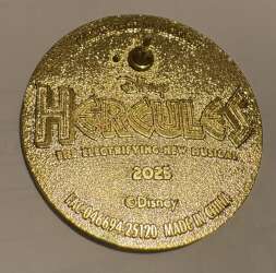 105636 - Hercules - Hercules The Musical London 2025 Medallion - Disney Licensed alternate image