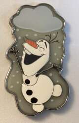 105637 - Fantasy Pin Series: Fantasy by Archimedes - Olaf under snow cloud - Flurry of Fun - Fantasy Unlicensed