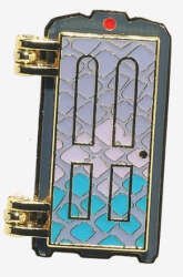 105705 - Monsters, Inc. Door Blind Box Hinged Pin Set - Randall - Loungefly