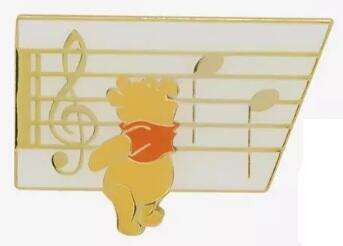 93127 - Winnie the Pooh Music Notes Blind Box - Winnie the Pooh - Loungefly alternate image