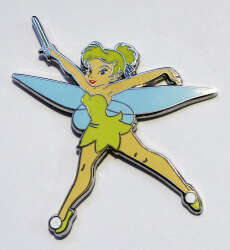 105760 - Flying Tinker Bell - Gina Rock - 1983-2005 - Signed Pin - Tinker Bell - Fantasy Unlicensed