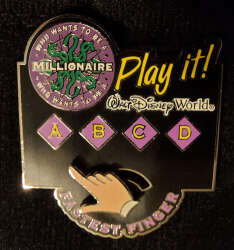 105762 - Fastest Finger - Who Wants To Be A Millionaire - Walt Disney World