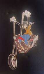 105767 - Goofy on Motorcycle