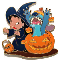 Lilo and Stitch with Pumpkin