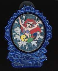 105796 - Unknown Series - Ariel, Flounder and Sebastian DCL Spinner - Disney Cruise Line