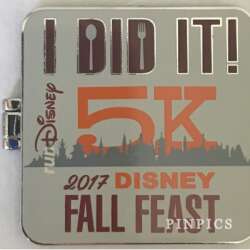 105807 - runDisney: Wine & Dine Half Marathon Weekend - runDisney Wine & Dine Half Marathon Weekend 2017 - Fall Feast 5K - I Did It! Mickey and Turkey - Walt Disney World
